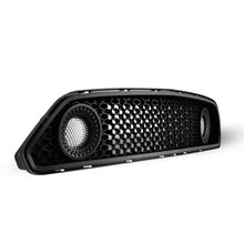 Load image into Gallery viewer, Winjet Halo Style Upper Grill Ford Mustang S550 (15-17) White Or RGB DRL Ring &amp; Optional Fog Lights CGRNG0613 - White Halo Ring DRL Alternate Image