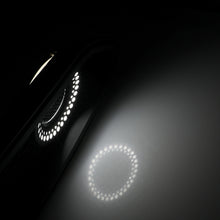 Load image into Gallery viewer, Winjet Halo Style Upper Grill Ford Mustang S550 (15-17) White Or RGB DRL Ring &amp; Optional Fog Lights CGRNG0613 - White Halo Ring DRL Alternate Image
