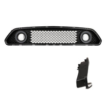 Load image into Gallery viewer, Winjet Halo Style Upper Grill Ford Mustang S550 (15-17) White Or RGB DRL Ring &amp; Optional Fog Lights CGRNG0613 - White Halo Ring DRL Alternate Image
