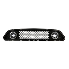 Load image into Gallery viewer, Winjet Halo Style Upper Grill Ford Mustang S550 (15-17) White Or RGB DRL Ring &amp; Optional Fog Lights CGRNG0613 - White Halo Ring DRL + Include Fog Lights Alternate Image