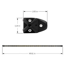 Load image into Gallery viewer, Xprite C6 Series Single Row LED Spot Light Bar with Blue Back Light - 80" 30W Alternate Image