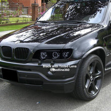 Load image into Gallery viewer, 199.95 Spec-D Projector Headlights BMW X5 E53 (01-03) LED Halo Black or Chrome Housing - Redline360 Alternate Image