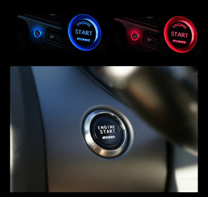 19.95 Engine Start Button - Red or Blue - 12V LED - Redline360