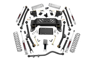 Rough Country Lift Kit Jeep Grand Cherokee ZJ 4WD (93-98) 4" Lift Kit w/ Long Arm Rear Axle Mount